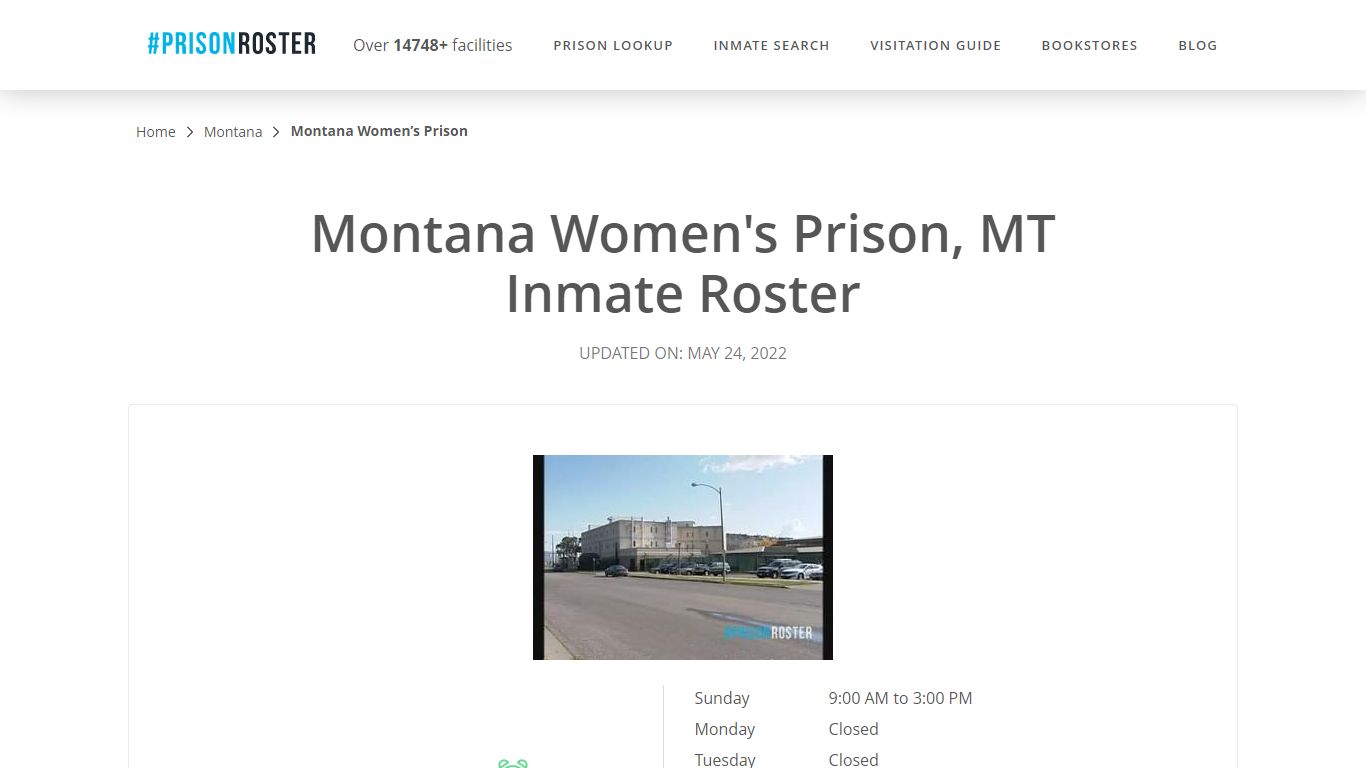 Montana Women's Prison, MT Inmate Roster - Prisonroster